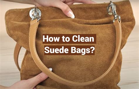 how to clean suede purse